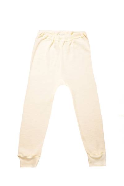 Cosilana lange Unterhose für Baby und Kind aus Wolle/Seide - 01 Natur 140 von Cosilana